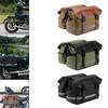 Canvas Motorcycle Bicycle Saddle Bag Panniers Motorbike Luggage Universal For Harley Honda Suzuki Kawasaki Bike MTB Tool Bags