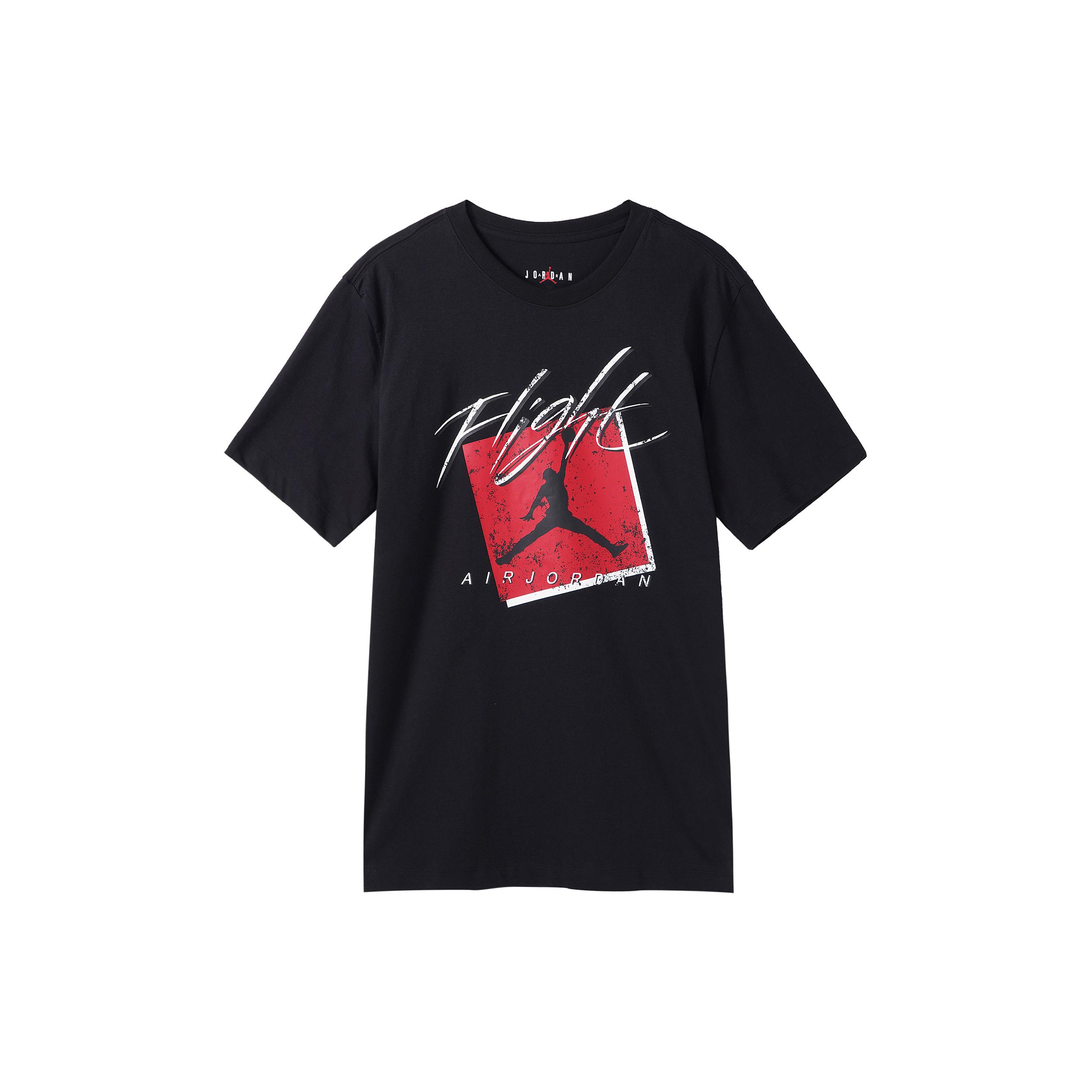 

New Jordan Set-in Sleeve T-Shirt Men s Black DX9594-010 S