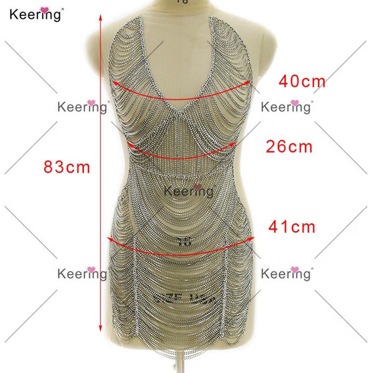WDP-413 Pretty Princess Rhinestone Transfer TKA Cristals Fringes Trim Gorgeous Heat Transfer Motif Appliques for Garment 1PCS&83*41cm
