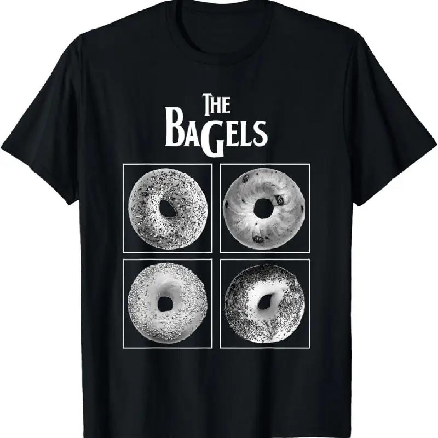 The Bagels Funny Bagel Bread Foodie Lover Bakery Food S T Shirt XXXXXL разноцветный