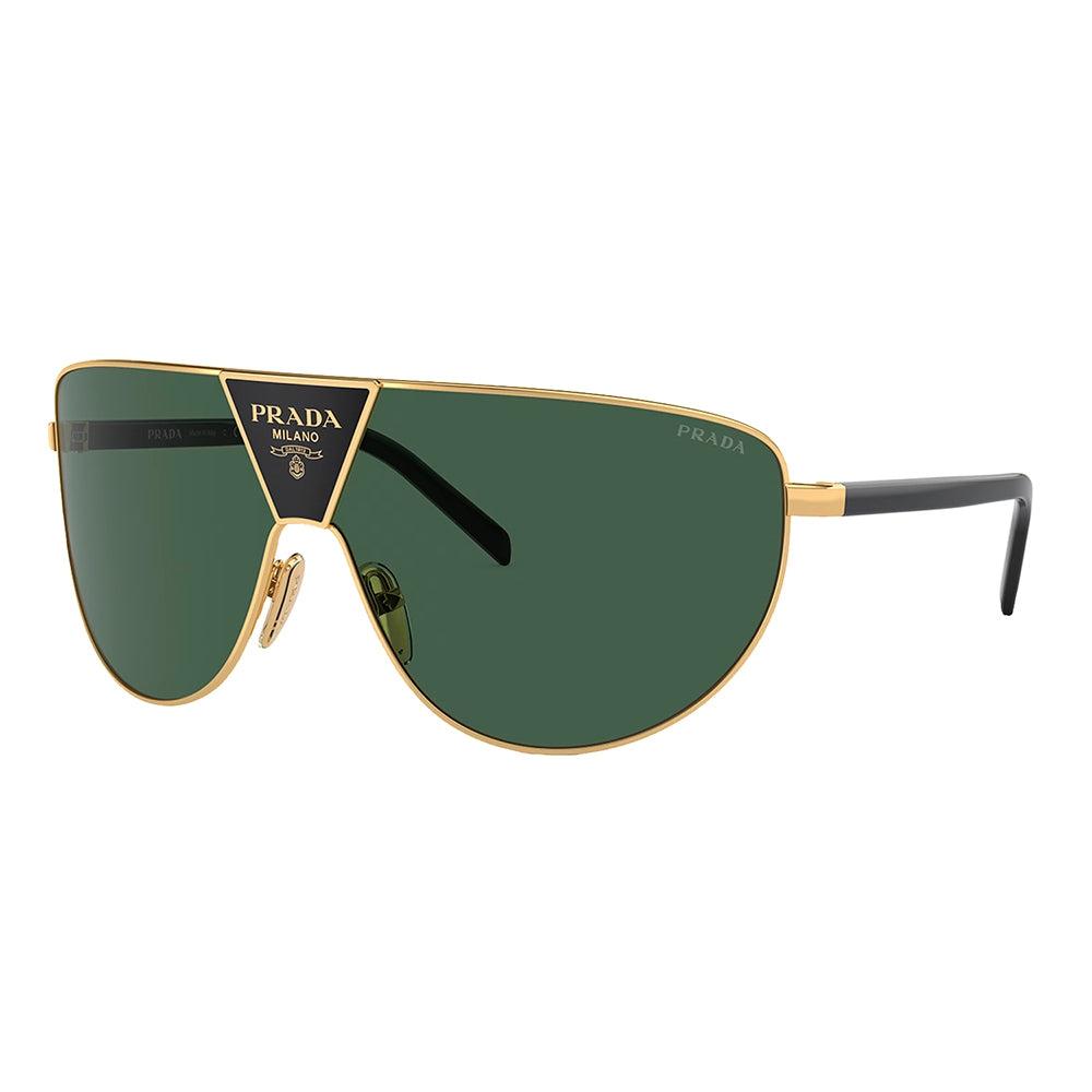 

Prada Pr 69zs 5ak05v Unisex Shield Sunglasses Gold