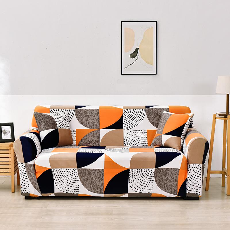 Sofa Cover Geometric Couch Cover Pets Corner L Shaped Chaise Longue Sofa Slipcover 1Pc