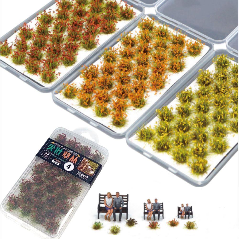 Simulation Grass Clusters Model Artificial Grass Small Grass Model  Garden Scene