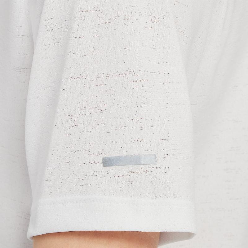 Nike DRI FIT MILER T Shirt White Kids' DD3055-100