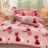 New Lamb Fleece Blanket - Solid Color, Double-Layer, Thickened Flannel for Children