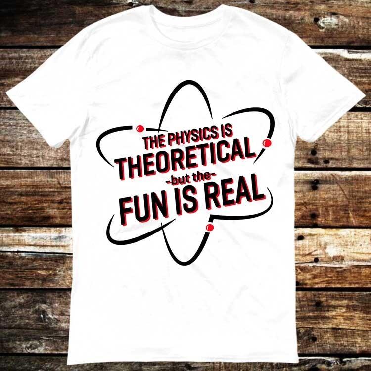 The Physics Is Theoretical But Fun Real Spider Tom NASA T Shirt 6224 Unisex T-Shirt XL