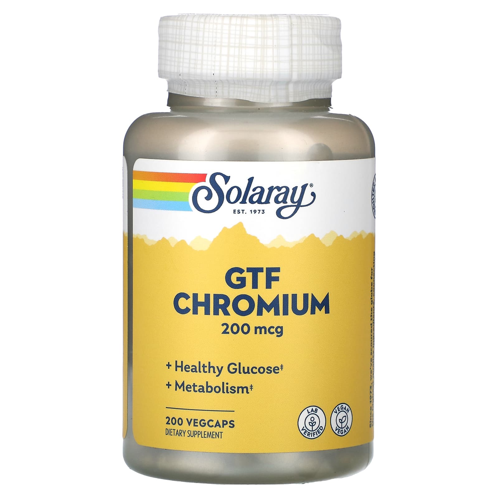

Gtf Chromium, 200Mcg, 200 Veggie Caps