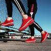 Fashion Men Casual Sport Shoes Light Sneakers White Outdoor Breathable Mesh Black Running Shoes Athletic Jogging Tennis Shoes
