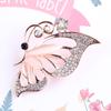 Fashion Cat's Eye Stone with Diamonds Butterfly Small Fresh Brooch Sober and Fashionable Clothing Accessories Corsage Brooch Pins Brooch Jewelry