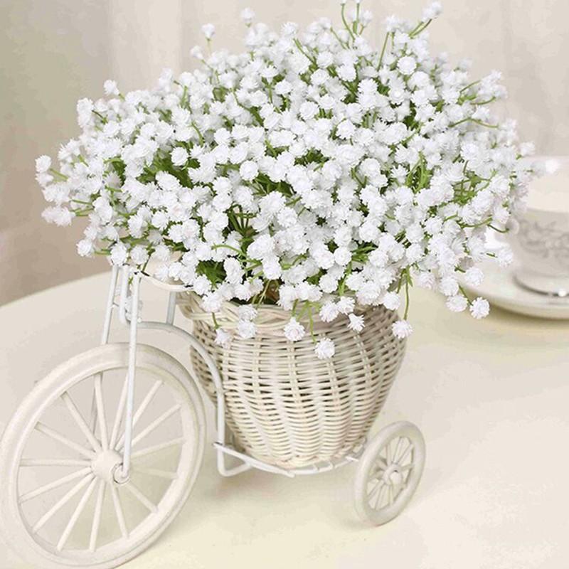 

Plastic Gypsophila Babys Breath Gyp Sprays - Artificial Flowers Garden Decor
