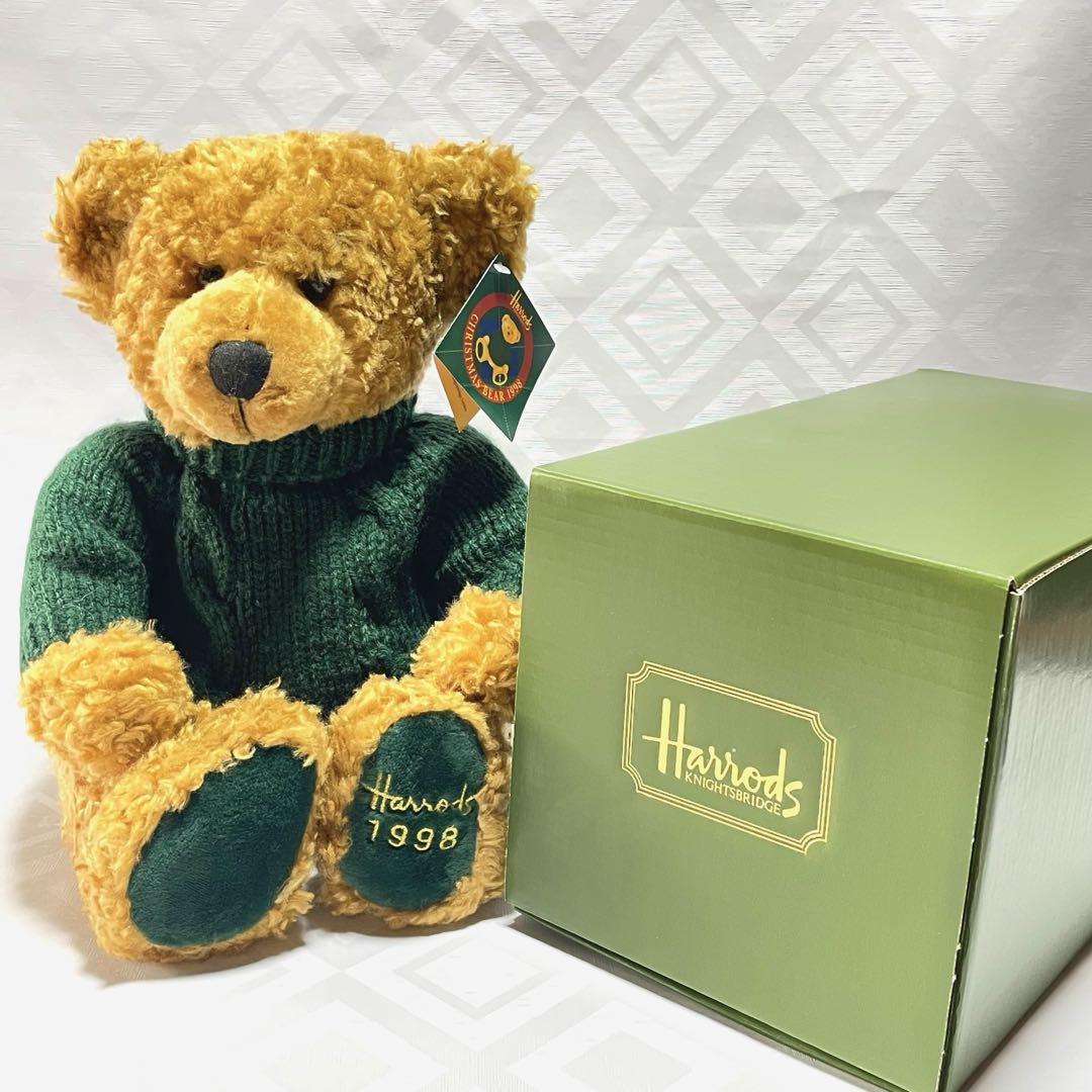 

[Б/У] Мишка Harrods 1998 года с коробкой, Плюшевый мишка/Мишка