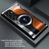 Brown-black camera fashion phone cases phone case mobile phones glass for Samsung Galaxy S26 S25 S24 S23 S22 FE,Ultra,Plus