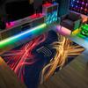 Juventus FC Design Crystal Velvet Carpet Cozy Non?Slip Printed Rug For Bedroom Living Room Entrance
