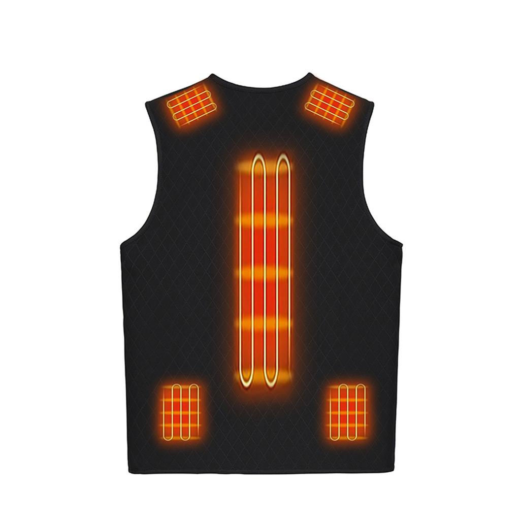 Outdoor Warm Clothing Heated For Riding Skiing Fishing Charging Via Heated Coat