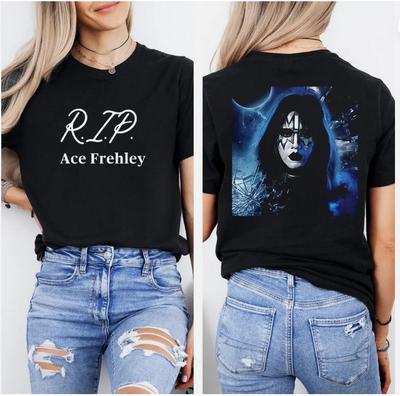 Koszulka R.I.P Ace Frehley, Koszulka Tribute Pamięci Legendarnego Gitarzysty KISS.