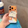 Puppy magnetic suction for apple 17promax case iphone16/1514/13/11/12 with bracket mobile phone case