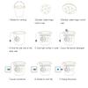 Portable Mini Ultrasonic Turbo Washer for Travel