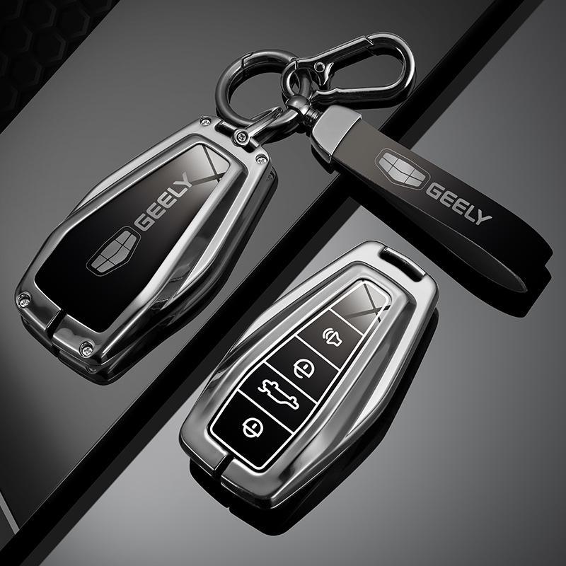 Compatible Key Cover for Geely Xingyue L, Xingrui, 4th Gen Dihao, Boyue, Binyue, Icon, Vision, and X6 Cars