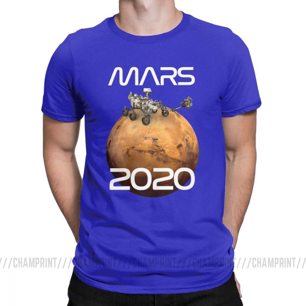 Rover Mission T Shirt For Men Space Explorers Occupy Short Sleeve Awesome Tees