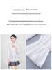 100% Cotton Romantic Lace Floral Stand Collar Embroidered Hollow Out Shirt Top