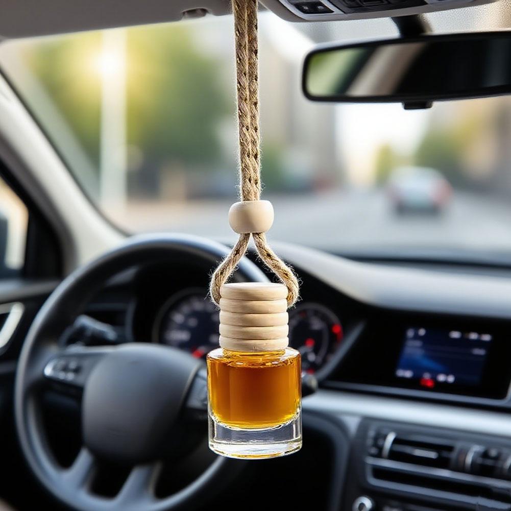 Premium Car Aromatherapy Pendant Natural Essential Oils Air Purifier Stress Relief Long Lasting Fragrance Comfortable Driving