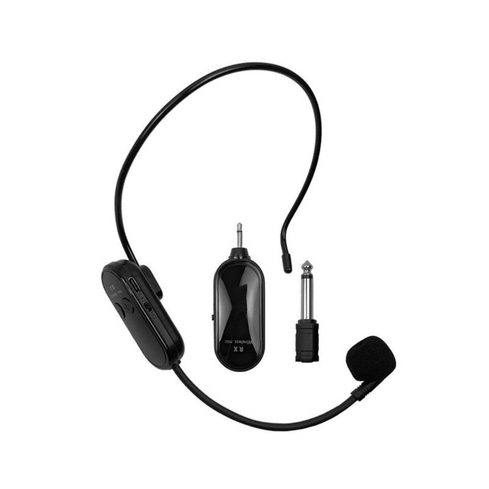Long Range Headset Microphone 2 in 1 Microphone System Mic Wireless Microphone  Meeting