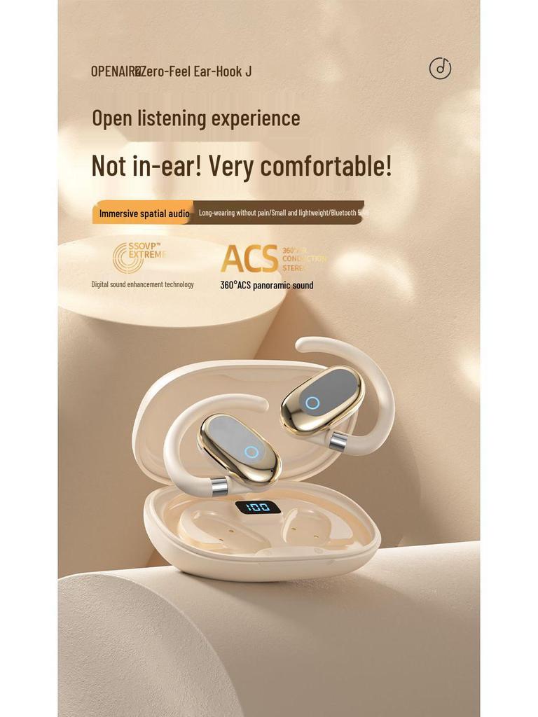 2025 Universal Rotation Over-Ear True Wireless Bluetooth Headphones with Berlin Sound & Long Battery Life