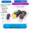 Round Button DS-427/428 Pushbutton Switch: 12-Unlocked, Self-Resetting, Locking/Momentary 