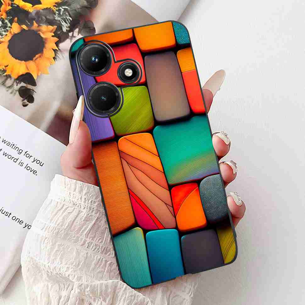 For Infinix Hot 30i 6.56" Case Tiger Luxury Flower Butterfly Silicone Soft Black Cover For Infinix Hot30i 30I X669C Phone Cases