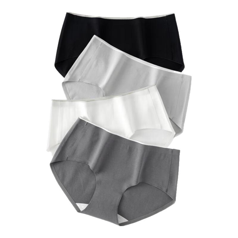 

Christies Women s 4-Pack Cotton Seamless Mid-Waist Underwear