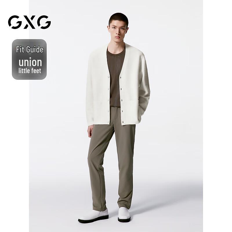 GXG Men's Slim-Fit Four-Way Stretch Casual Suit Pants