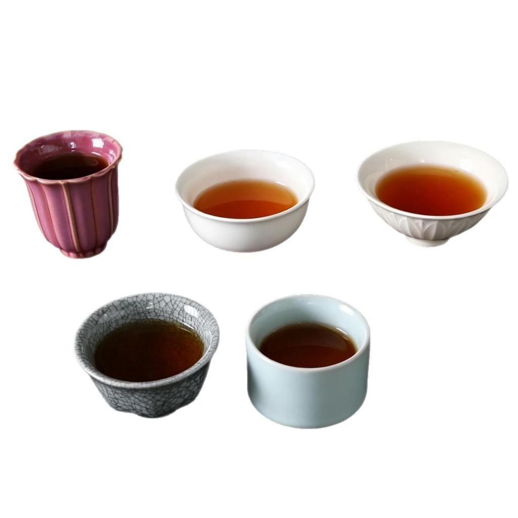 Exquisite Tea Set: Premium Tea Cups Ideal for Tasting & Gift-Giving To Elders, Clients, Friends & Housewarmings