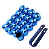 20PCS Hub Screw Cover & Hub Center Cover for Tesla Model 3 S X Y, Hub Screw Protective Cap Tire Modification