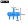 10Pcs Plastic Aquarium Air Splitter Fish Tank Hose Joint  for Fish Tank Air Pump Oxygenation