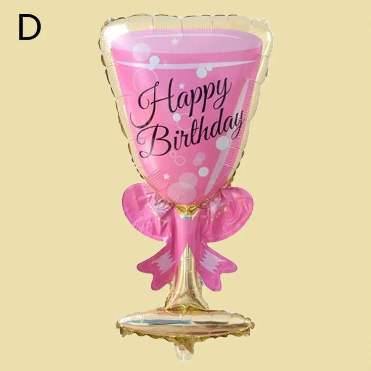 New Champagne Cup Beer Bottle Balloons Aluminium Foil Ballon Birthday Party Festival Navidad New Year Decoration Globos