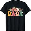 New DADA Wildflower First Birthday & Baby Shower T-Shirt