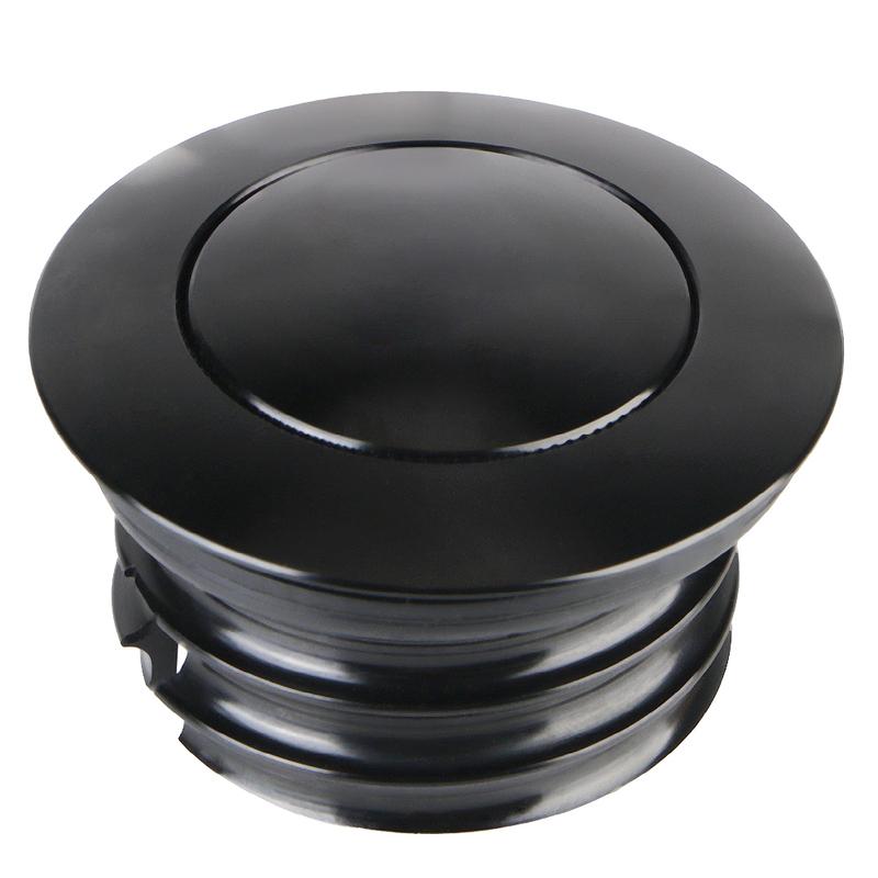 CNC Aluminum For Harley Sportster XL883 XL1200 Motorcycle Oil Tank Gas Cap Pop-Up Dyna FXD Softial Fat Boy CVO Chrome Black