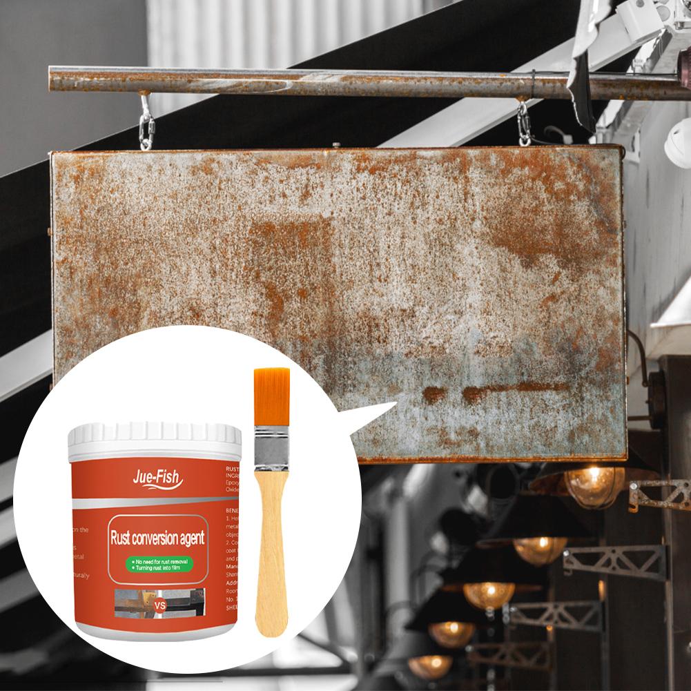 Fast Metal Rust Remover 300/100g Rust Conversion Agent Multi Purpose Waterproof Rust Renovator Anti-corrosion Car Primer 100ml