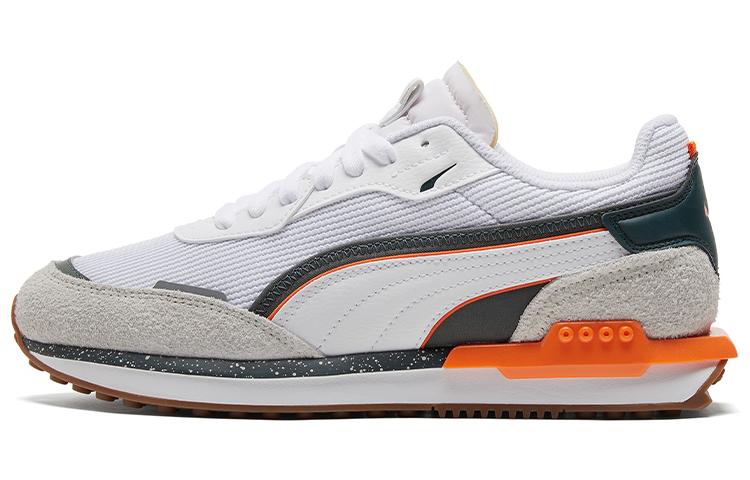 PUMA City Rider Map Out Grey Violet 382158-01 35.5