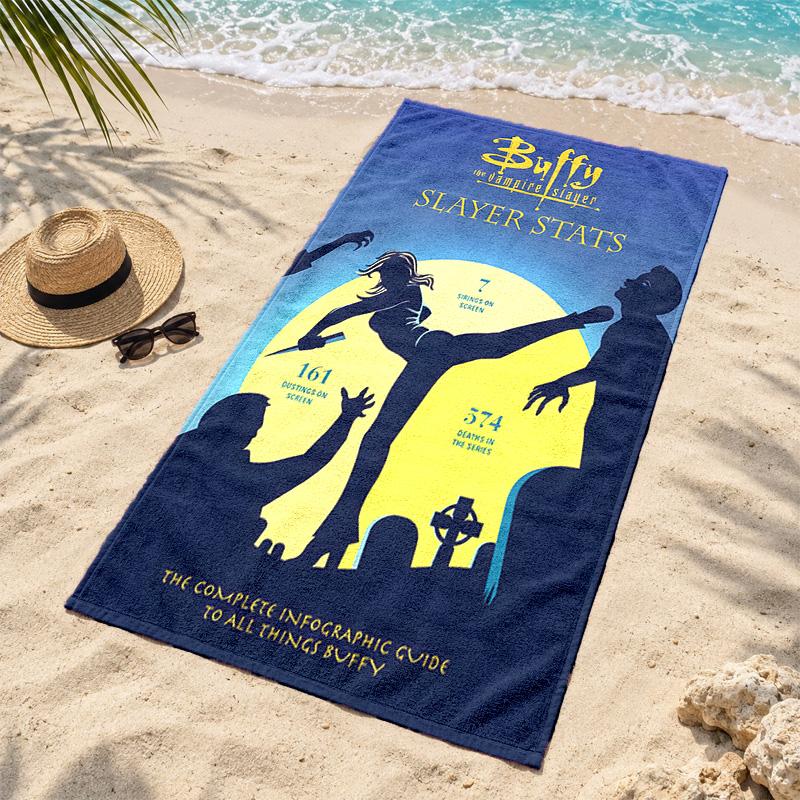 Buffy Microfiber Beach Towel Quick Dry Sand Free Lightweight Beach Towels for Travel Swimming Camping
