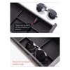 ABS Car Center Console Organizer Upgrading 4 Compartment Stylish Decorative Organizing Storage Tray Part Accessories