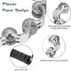 Adult Plated Metal Abs Tambourine Music Rhythm Instrument Handheld Percussion Drum Party Church Wedding Performance Concert