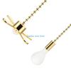 B0KB 2Pcs Pendant Fan Pull Chain Easy to Use Fan Switches for Ceiling & Lights