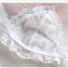 Women Bra Set Sexy Transparent Lingerie Set Underwear Wire-free Low Waist Soft Comfort Ultra-Thin Brassiere Thong