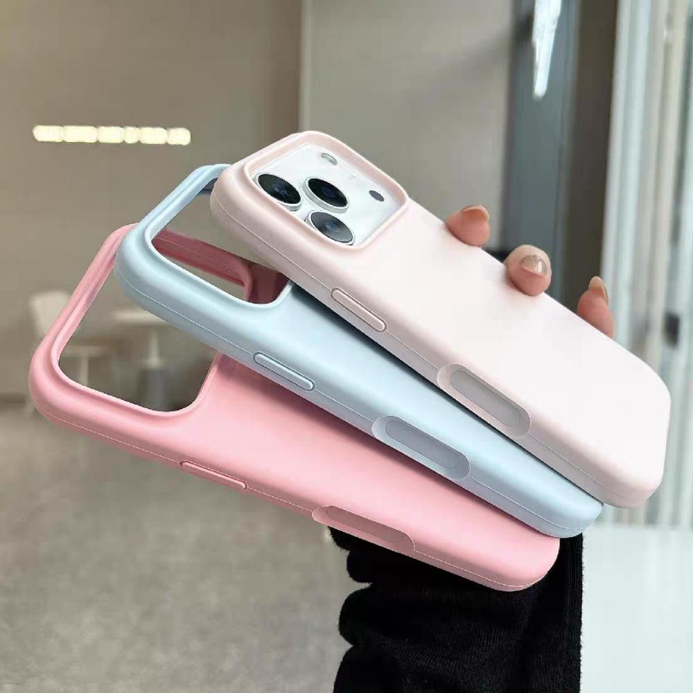 Original Unifarbe für Magsafe Magnetische Silikonhülle für IPhone 17 Pro Max 18 15 14 13 12 16 Pro Max 15 14 Plus Weiche Abdeckung