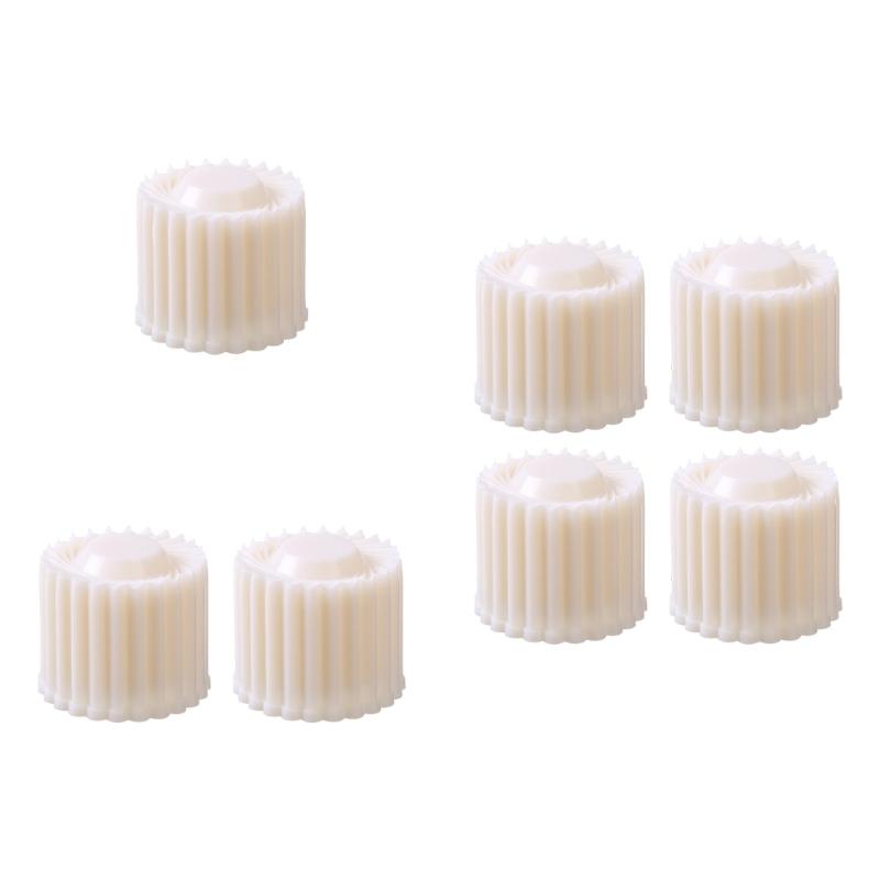 Detachable Plastic Mooncakes Press Molds, Double-Ended Pastry Shaper with Reversible Edges for Cookie, Candy, Mousse Dessert, and Pastries