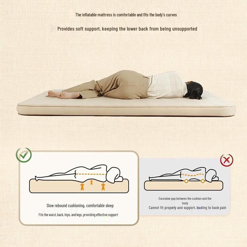 ENJOY SPACE Self-Inflating Outdoor Air Mattress