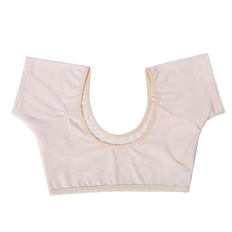 Women's Breathable Sweat-Absorbing Underarm Vest with Anti-Odor Sweat-Blocking Pads