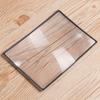 A5 Flat PVC Transparent X3 Magnifying Magnifier Sheet Book Page Magnification Reading Glass Lens