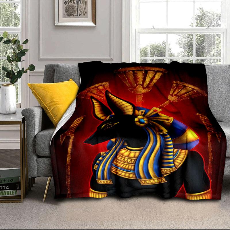 Egyptian Cat Mythology Blanket Flannel Blanket Throw Blanket Sofa Cover Blanket Soft Premium Blanket Picnic Blanket Tv Blanket Gifts